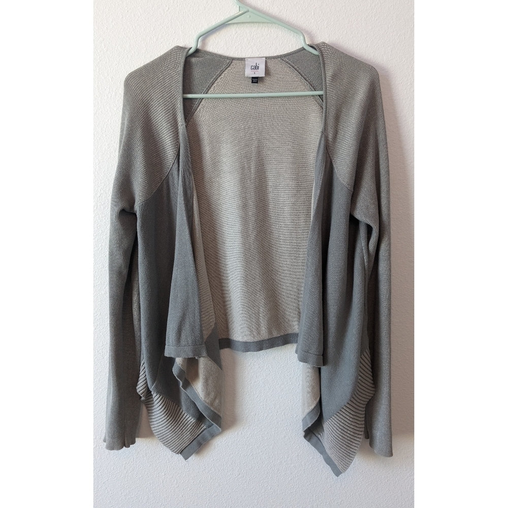 Two toned gray cabi cardigan